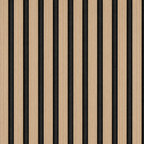 Akustisches Holz-Lamellenpaneel für Wände 270x110 cm