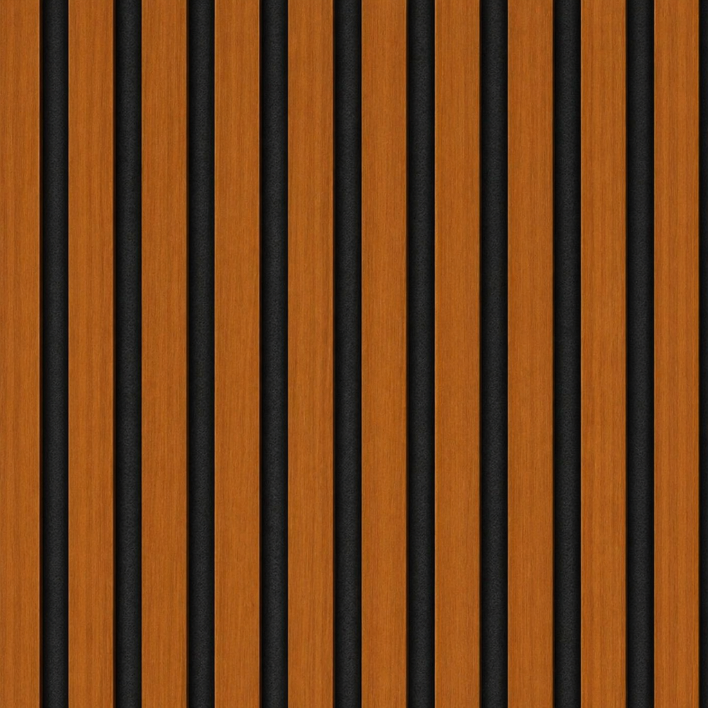 Akustisches Holz-Lamellenpaneel für Wände 270x110 cm